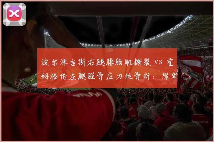 波尔津吉斯右腿腓肠肌撕裂 vs 霍姆格伦左腿胫骨应力性骨折，绿军与雷霆长人康复路线图